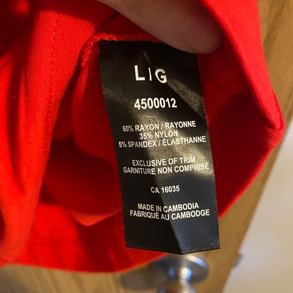 Red never worn dress. New without tags. - Picture 1 of 2